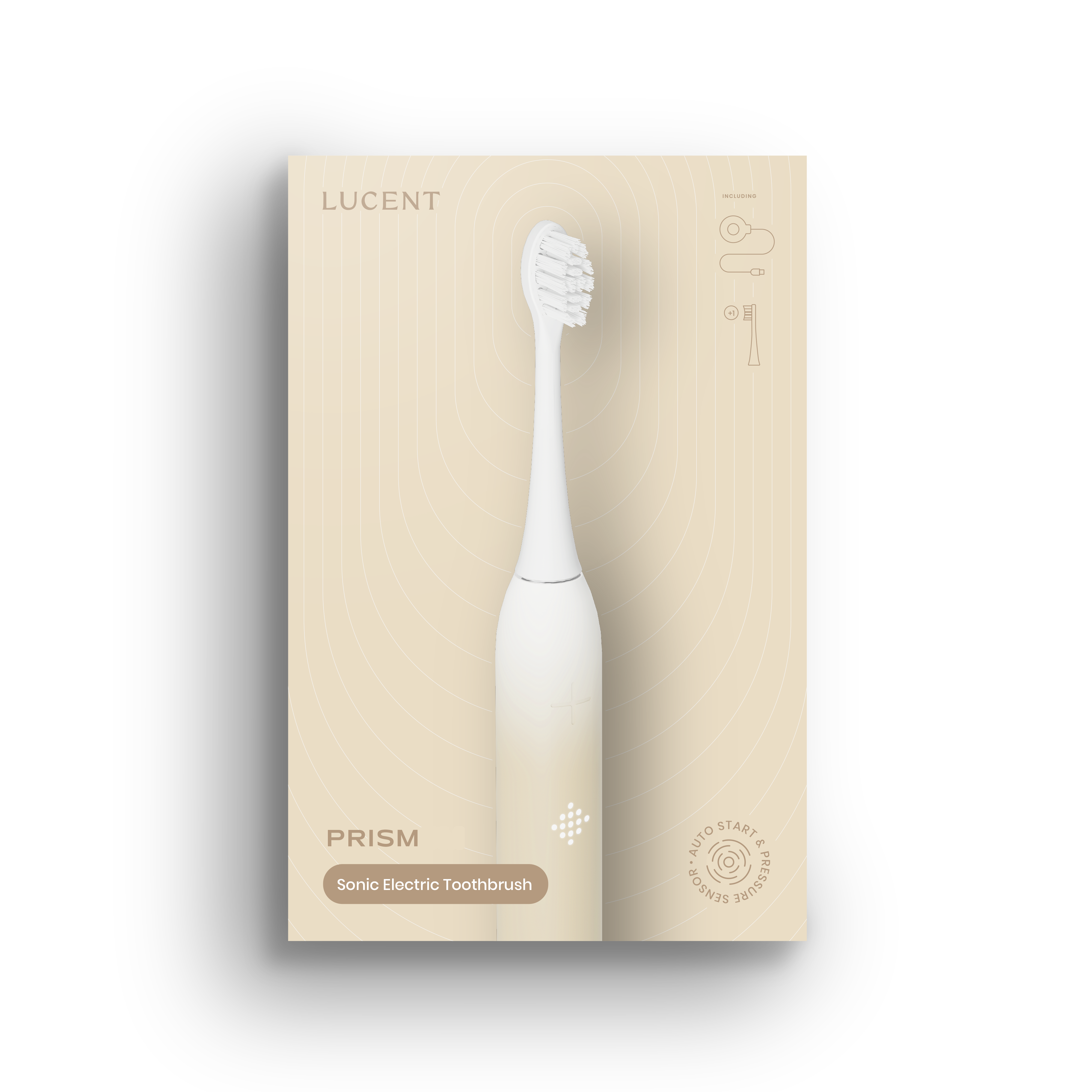 Prism Smart Sonic Toothbrush - Vanilla Cream