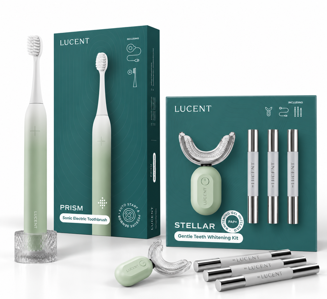 Prism Electric Toothbrush + Stellar Teeth Whitening