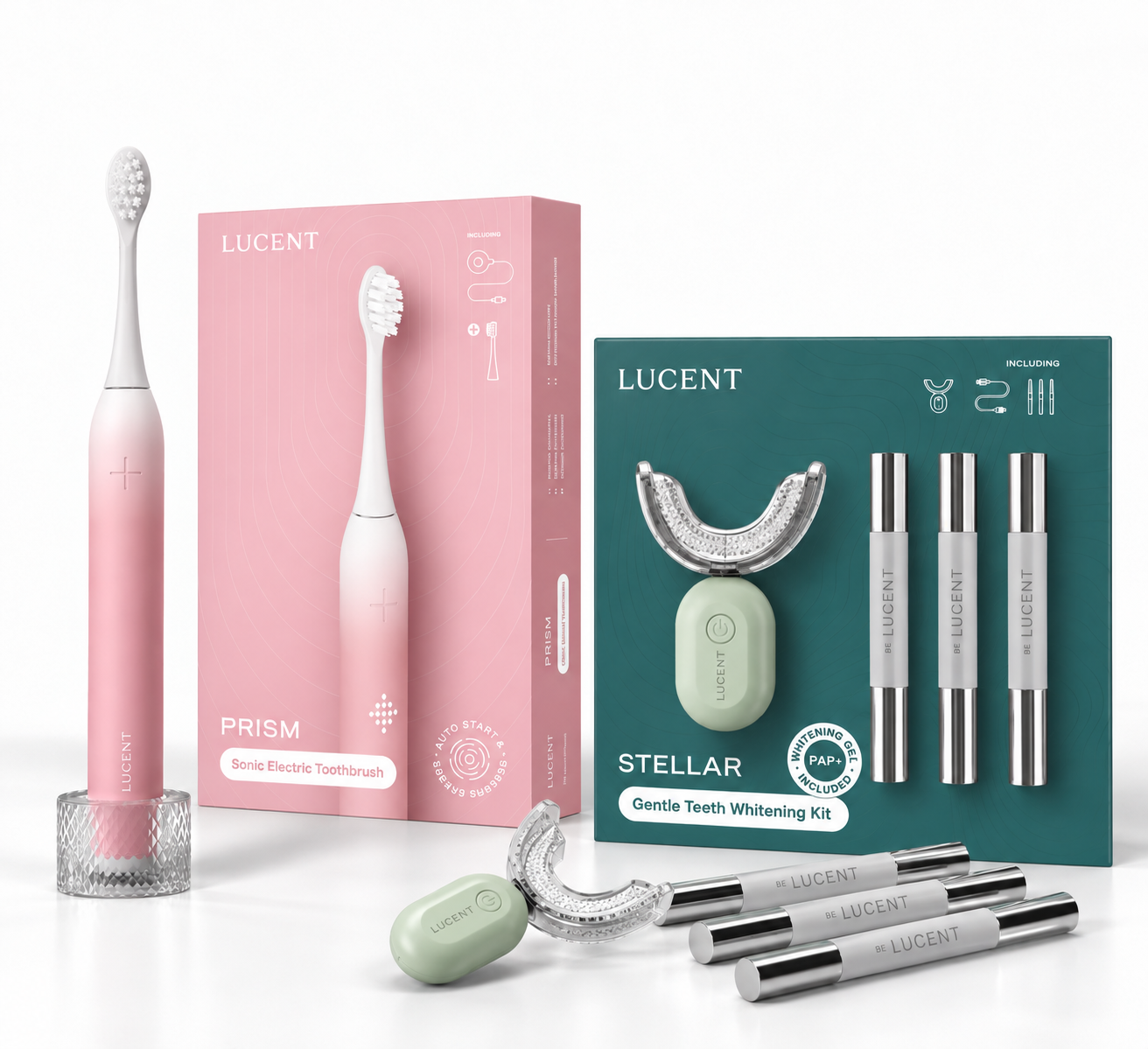Prism Electric Toothbrush + Stellar Teeth Whitening