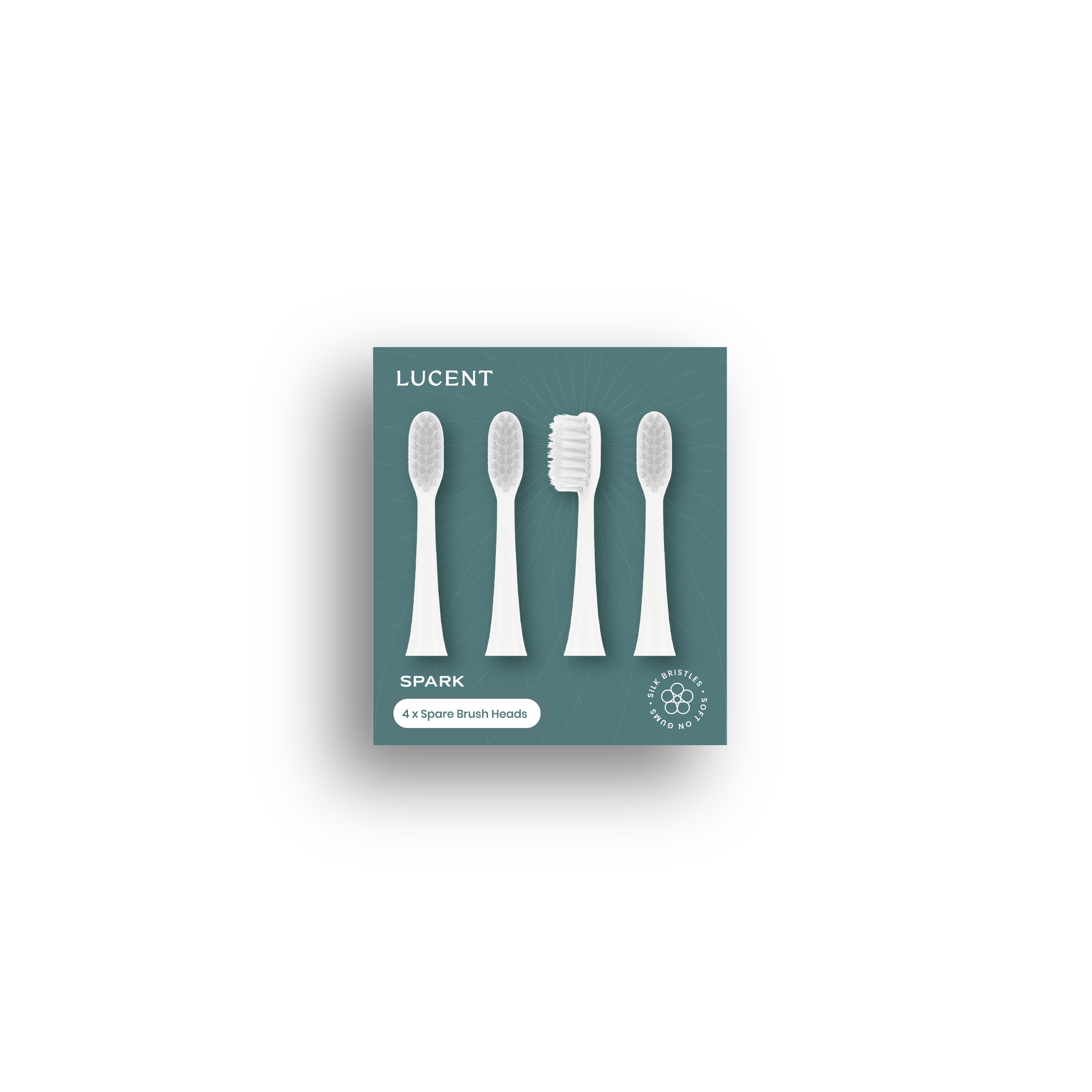 Spark Refill 4 Toothbrush Heads