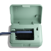Be Lucent Aurora toothbrush steriliser with UV-C light open Mint