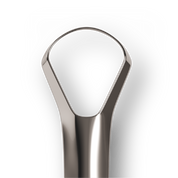 Beam Stainless Steel Tongue Scraper