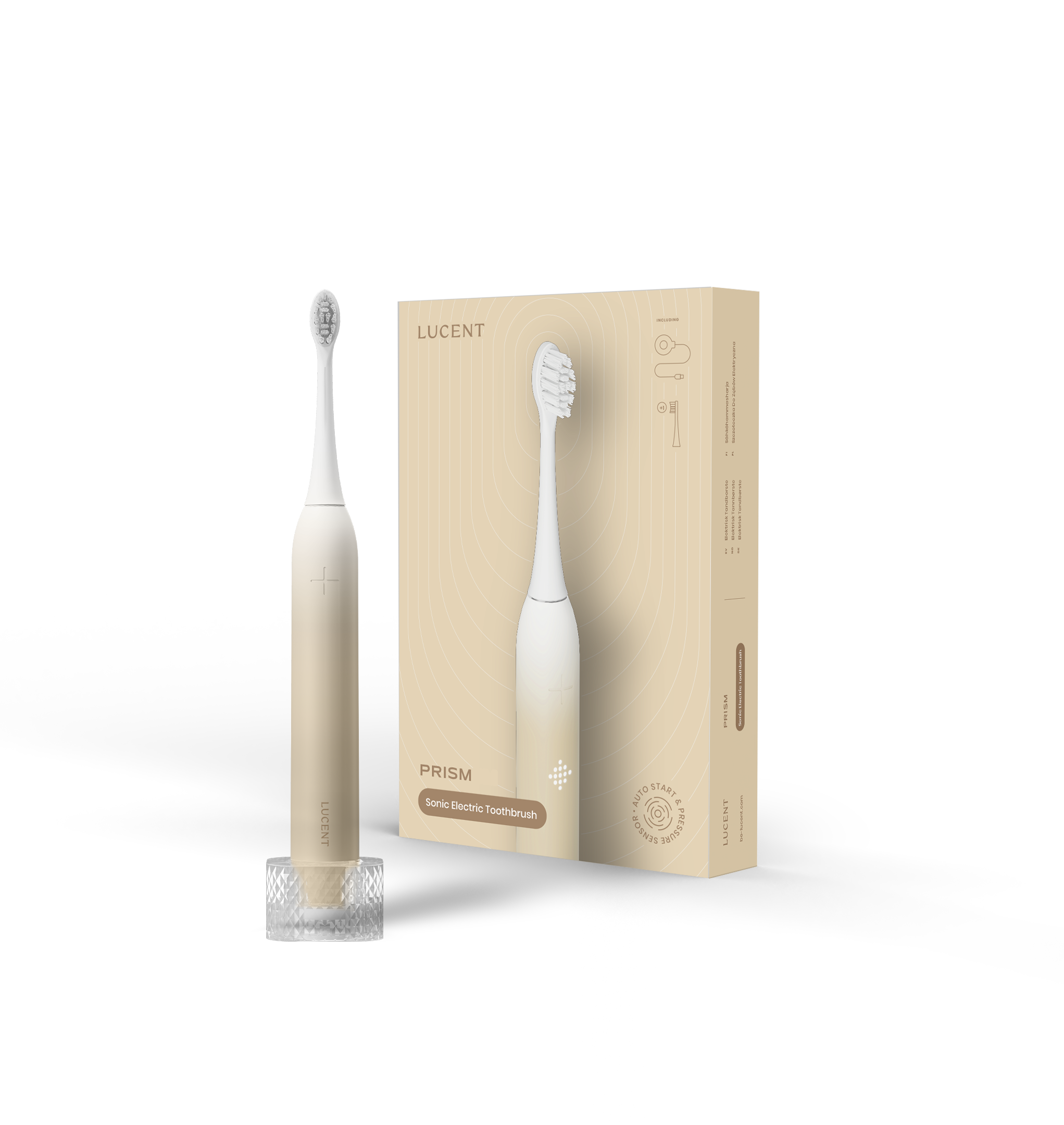 Prism Electronic Toothbrush - Vanilla Cream
